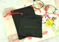 Graver imprimant réutilisable lavable de sacs de cordon de monocle de Microfiber