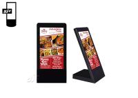 Android 7,1 quiosco del servicio del uno mismo del escáner del código de barras del tótem del LCD del soporte de 22 pulgadas