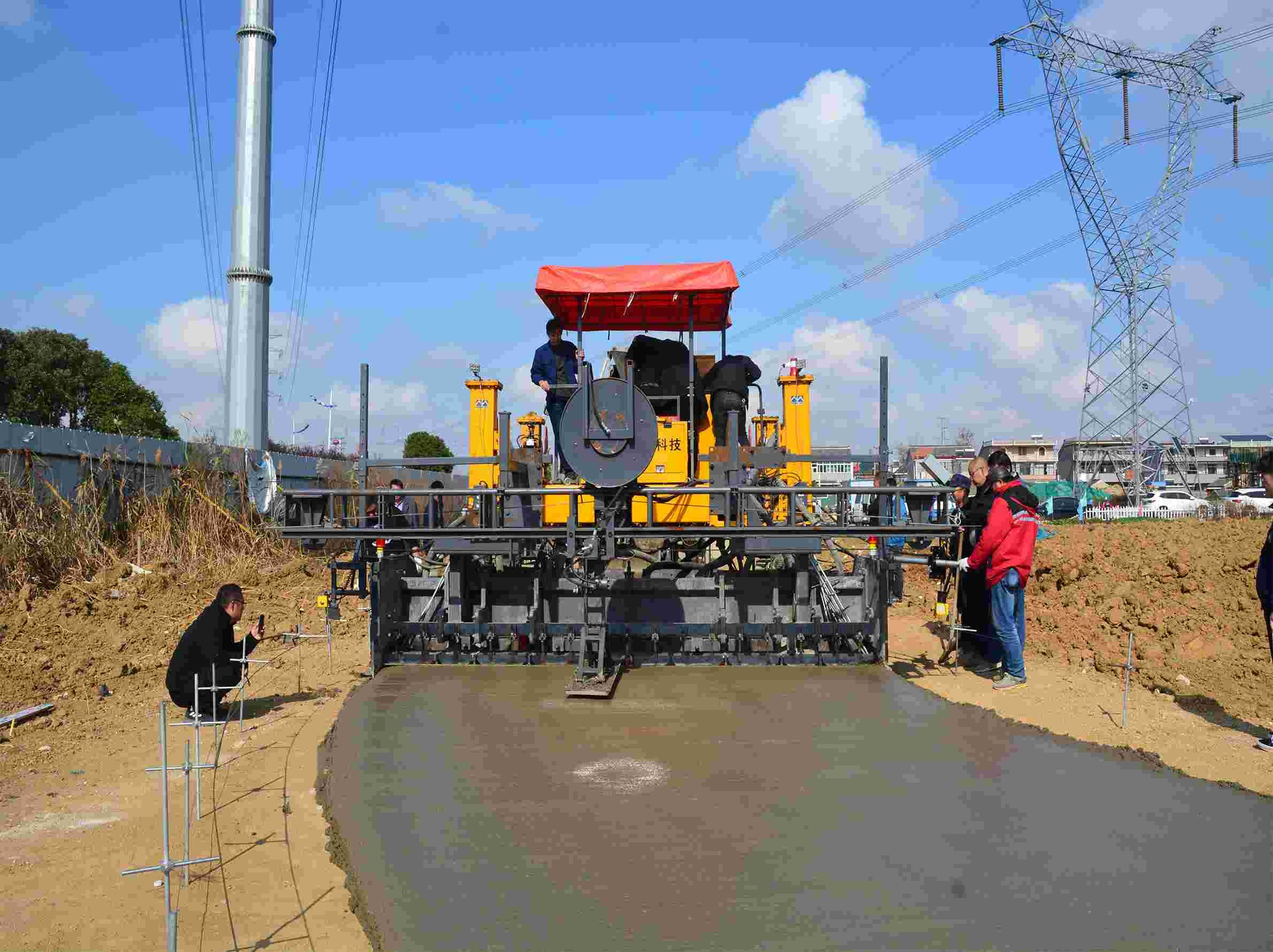 Высокое давление Common Rail Control Slipform Paver для национальной III эмиссии