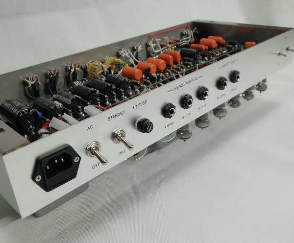 Custom Amplifier Deluxe Handwired Steel String Singer SSS Guitar Amplifier Head 50W with Kinds Tolex Option