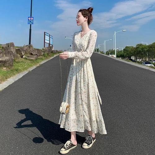 Camisón largo de una sola pieza negro