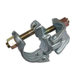 Professional Scaffolding Accessory Silver Scaffolding Swivel Clamps For Construction