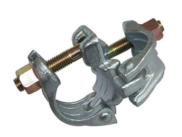 Professional Scaffolding Accessory Silver Scaffolding Swivel Clamps For