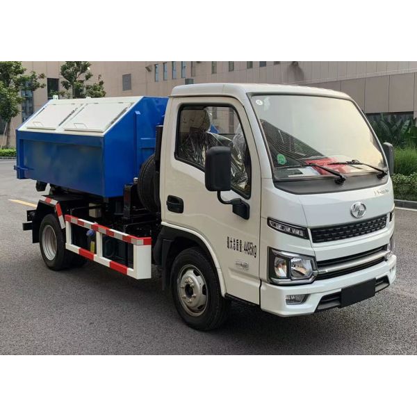 4.5ton Diesel Trash Dump Truck Trash Transport Truck With Q23-132E60 Motor