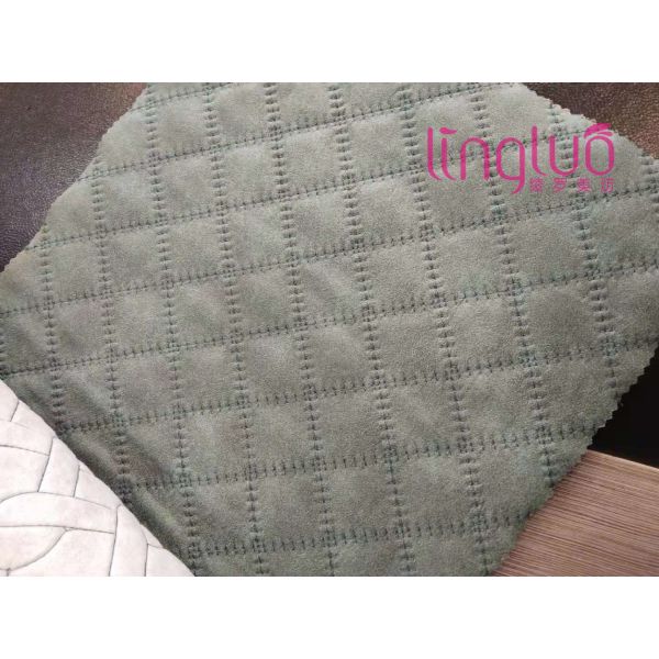 Quilting Sofa Cover Poland Furniture Stretch Velvet Fabric For Free Samples