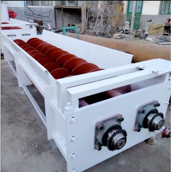 Transportador de carga de acero al carbono para transporte de calor con tornillo para industria química