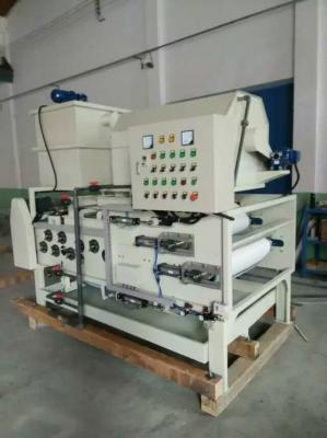 Gravity Sludge Belt Press Machine Wastewater Treatment Sludge Dewatering Maple Syrup