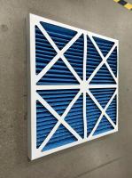 Industrie G3 G4 Panneau d'acier galvanisé Pré-filtre pour purificateur d'air à forme rectangulaire résistant aux produits chimiques et à l'humidité