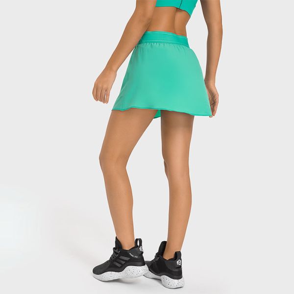 Women's Athletic Golf Tennis Skorts Skirts with Pockets Built-in Shorts