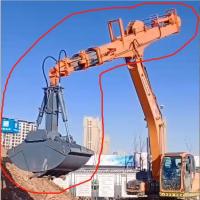 Boom télescopique de l'excavatrice Antiwear 20-50ton trois segments 25m 30m 32m CAT SY PC ZX