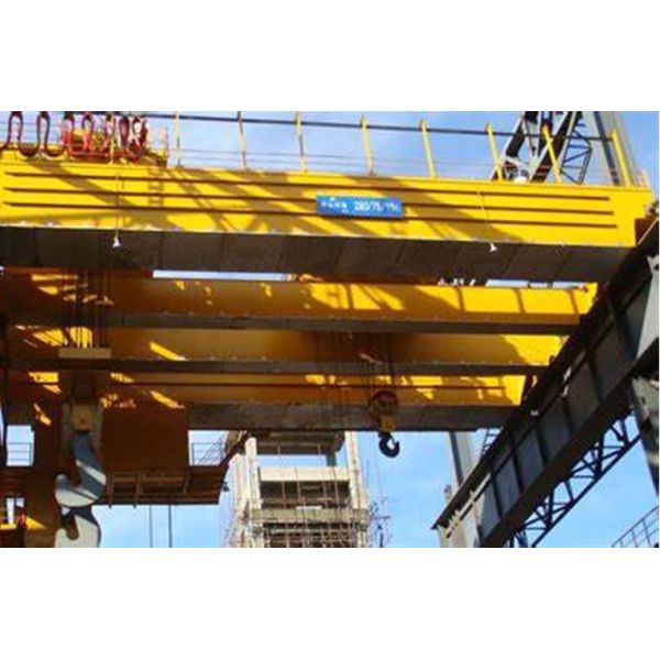 Heavy Duty Overhead Electric Crane With Four Girder