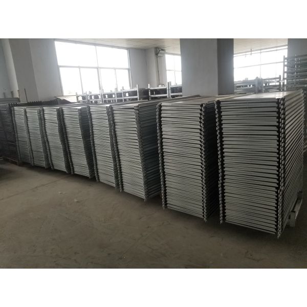 1900mm Powder Coated Steel Danish Cart Flower CC Racks