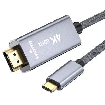 Cable USB C para HDMI 2.0 Com 100W PD Carregamento 4K 8Gbps Ultra Alta Velocidade Para Macbook