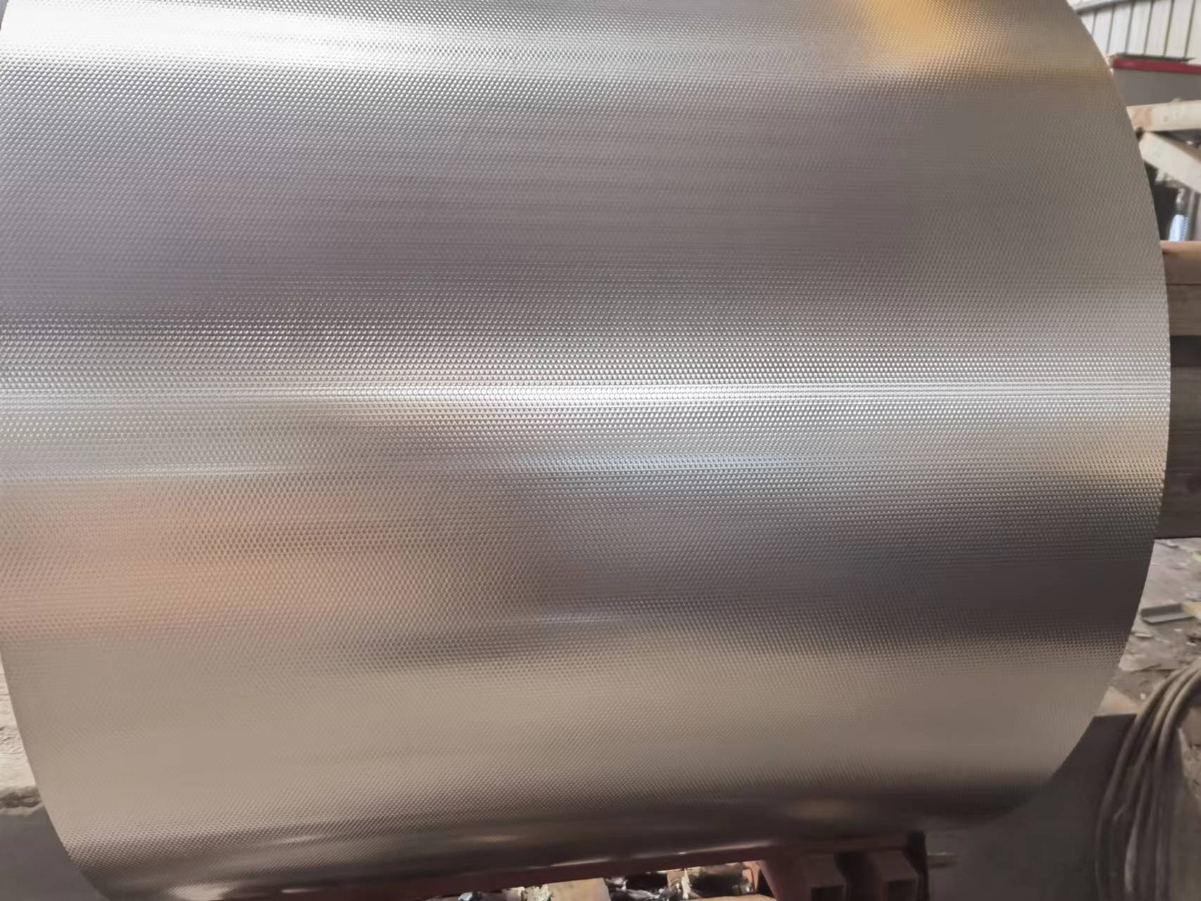 0.3-1.2mm Coil diamond Embossed Aluminum Sheet