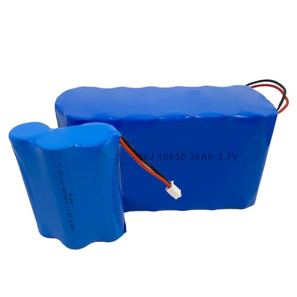 Azul 18650 Bateria de íon de lítio 3.7V 1A Baterias de íon de lítio 18650