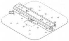 R1C72A Aruba Wireless Access Points Ceiling Mount AP-MNT-MP10-E