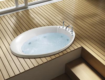 Banheira de massagem Whirlpool acrílico gota na banheira de banho M1710