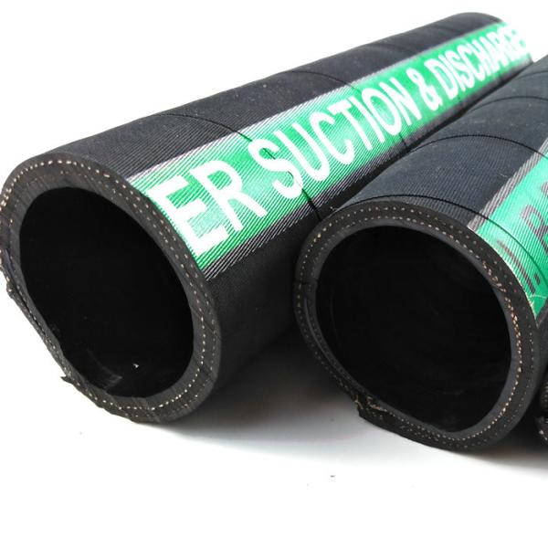 1-1/4 - 8 Inch Rubber Water Suction Discharge Hose For Agriculture / Construction