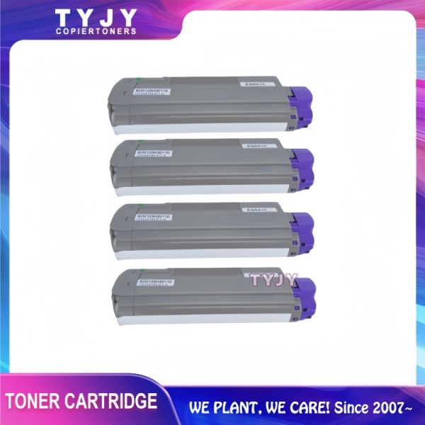 Toner Cartridge for OKI ES6410 ES6410dn Color Printer 44315317 44315318 44315319 44315320 Toner Kit Set Replacement Office Supply