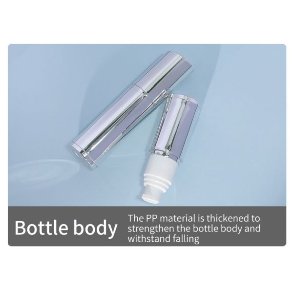 15 ml 30 ml Botellas de rociador de lujo, frascos de crema Embalaje cosmético