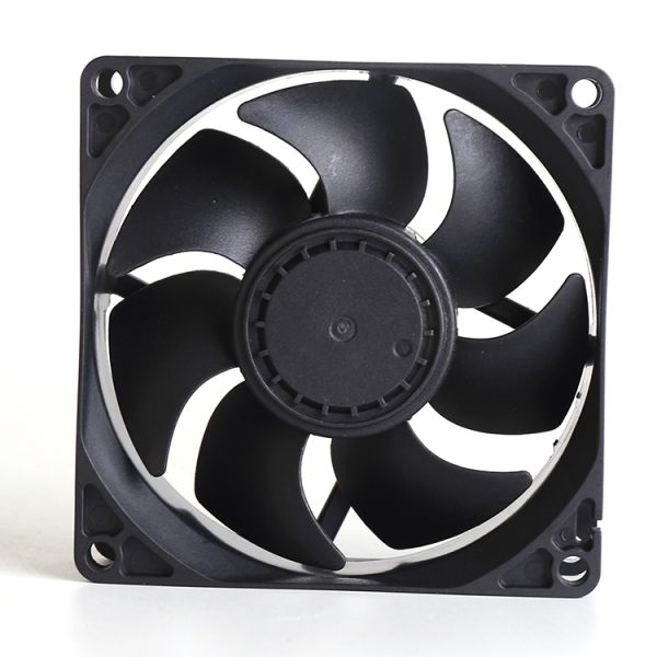 Silent 80mm Waterproof and Dustproof Fan Ball Bearing Cooling Fans 80*80*25mm 12v 24v Dc 8025 Exhaust Fan