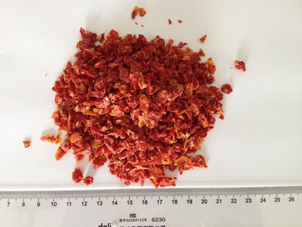 6x6mm desidratou flocos do tomate/não cortou nenhuns aditivos Eco amigável