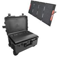 Central elétrica portátil do gerador solar exterior áspero para o applicance da casa