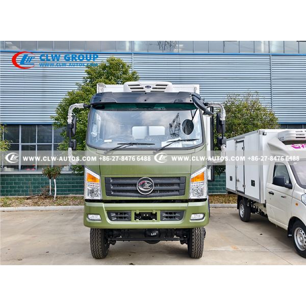 6-Ton All-Wheel Drive Refrigerated Truck with KCOLD Refrigeration Unit