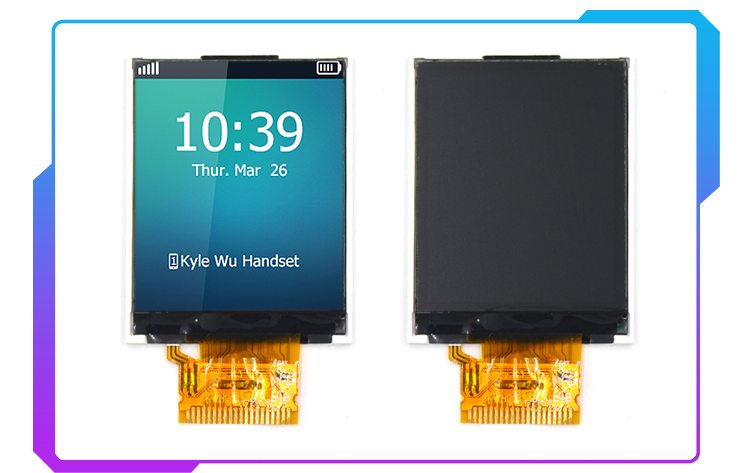 Color SPI 1.8 Inch TFT LCD Module 128x160 Display With ILI9163C Driver IC OEM