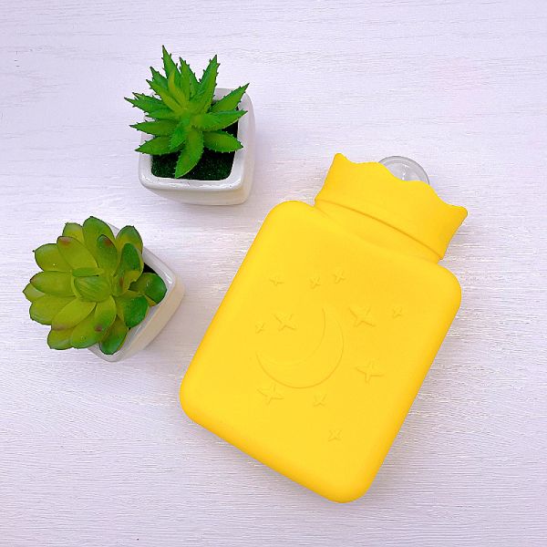 2 литровая силиконовая бутылка с горячей водой с винтовой крышкой Силиконовый мешок с горячей водой