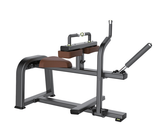 Durable Seated Calf Raise Machine U+B8039 Complete System Quick Setup Wheel
