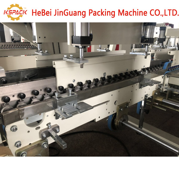 PLC Whith бумажной рифленой машины Gluer папки коробки 400/Min автоматический питаясь