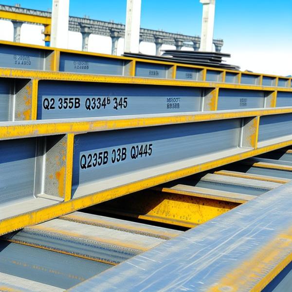Structural Steel H-Beam Q235B Q345B for Construction