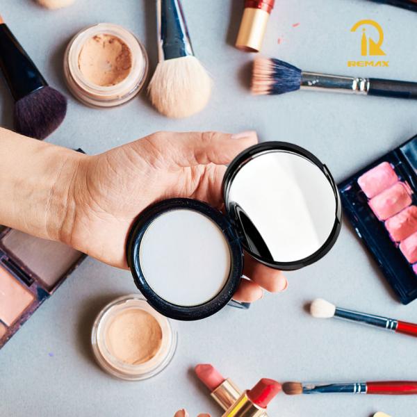 Cosmetics Packaging Powder Box / Abs Material Replaceable / Cosmetics for Makeup