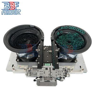 Electromagnetic Bowl Feeder Escapement Double Seal Ring Vibratory Cap Bowl Feeder
