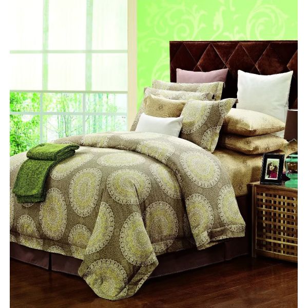 Customized Size Woven Winter Warm Sabanas Duvet Cover Bedding Sets Luxury Queen Comforter Sets