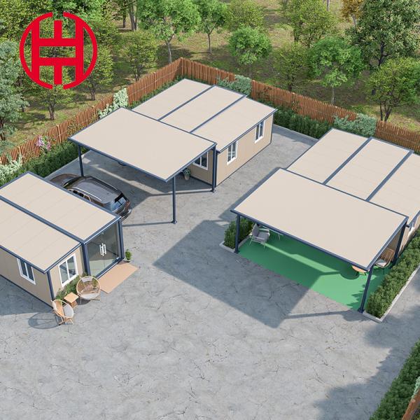 Prefabricated 20ft 30ft 40ft Expandable Portable Building 37sqm Casas Modulares Prefabricadas Modern Design