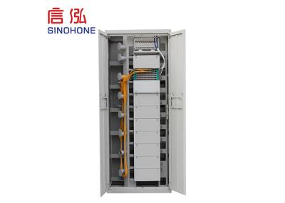 Outdoor Fiber Optic Distribution Cabinet For Large Capacity Wiring Requirement