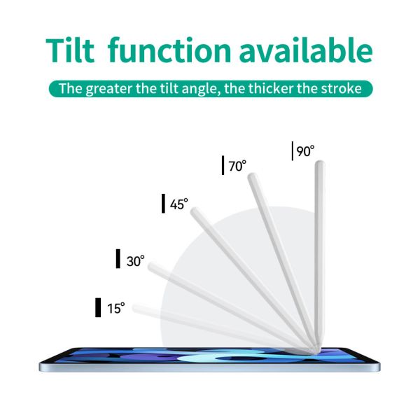Алюминиевый карандаш грифеля для нормального размера iPad отсутствие батареи