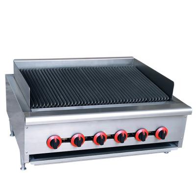 Equipamento comercial 36 da cozinha dos SS 304 tipo gás Charbroiler dos E.U. da bancada