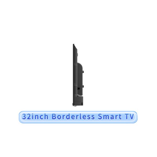 OEM/ODM 32inch Borderless Smart TV -  A+ LCD Panel Ultra Slim Bezel 2K/4K UHD Display Commercial Sizes TVs