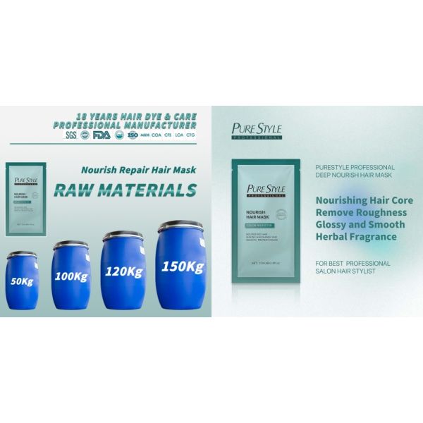 Hair Care Conditioner for Home Use 100% Organic Hair-Mask for Smooth and Shiny Hair Color Factory OEM