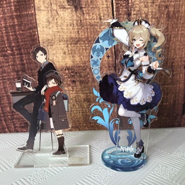 Laser Cutting Custom Acrylic Stand Figure , Clear Acrylic Standees