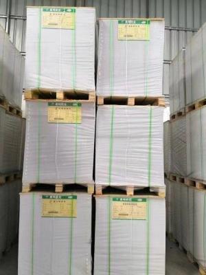 Coated Duplex Board Grey Back 700x1000mm One Side White Paper Board