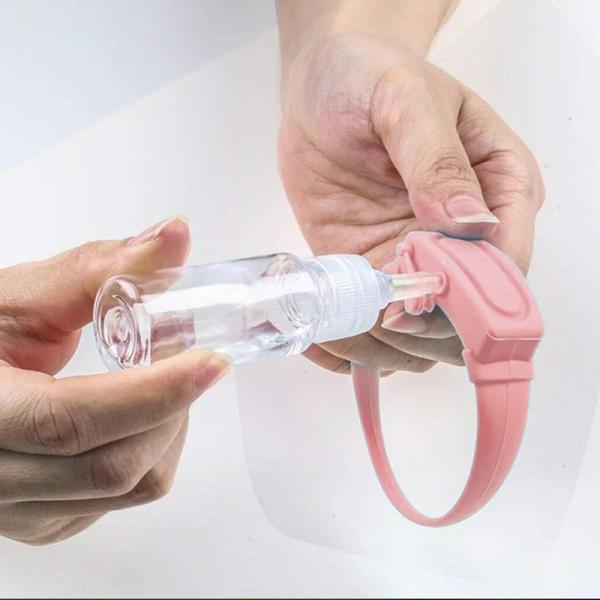 Punho reusável do Sanitizer da mão do silicone