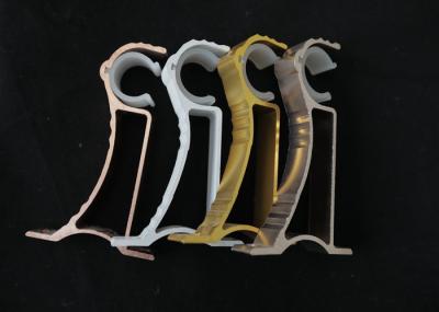 Cortina decorativa Rod Brackets da liga de alumínio 0.3mm
