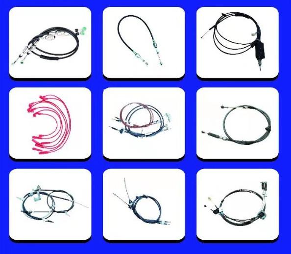 4B0609721R Plastic Bag Packaging Auto Brake Cable Temperature Range -40℃ To +150℃