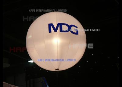 Luzes com lâmpada de HMI, 2400 decorações do balão do hélio da série da lua da luz do balão do voo do diodo emissor de luz de W