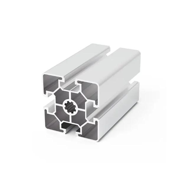 Silver Finish Common Aluminum Profile Shapes In Standard Sizes For Construction