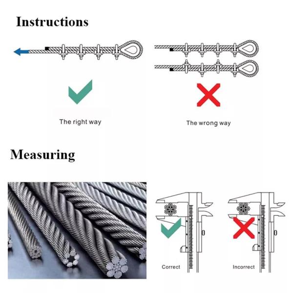 Acero inoxidable 3/32 pulgadas acero galvanizado cuerda de alambre de avión cable 7x7 Construcción